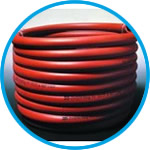 Safety gas hoses, rubber, without reinforcement