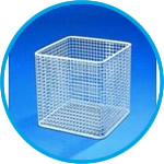 Wire baskets, wire/nylon