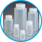 Wide-mouth bottles Nalgene™, PPCO, with screw cap, PP