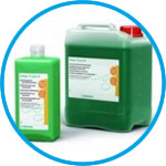 Disinfectant for temperature-sensitive  materials, Helipur® H plus N