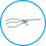 Retort clamp, 18/10 stainless steel