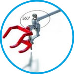 Condenser clamp