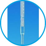 Spare burette tubes, boro 3.3, for automatic burettes, SILBERBRAND