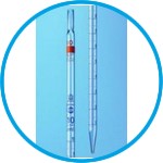 Graduated pipettes, total delivery, AR-glas®, class AS, blue graduation, type 2