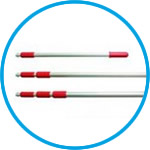 TeleScoop Telescopic Rods, aluminium