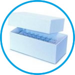 Cryogenic storage boxes, 1/2, 133 x 67