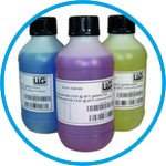 LLG-pH buffer solutions with colour coding