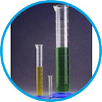 Measuring cylinders, PMP, PP