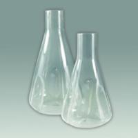 Culture flasks, borosilicate glass 3.3, with beaded rim
