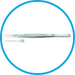 Gerald micro forceps, stainless steel