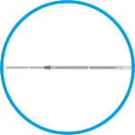 Precision ground thermometer, enclosed-scale type