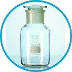 Wide-mouth reagent bottles with stopper, DURAN®