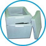 Isolating box with lid, Neopor®