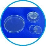Petri dishes, PS