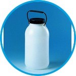 Wide mouth bottles, HDPE