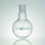 Round Bottom Flask 50ml NS 14/23 Boro 3.3 Pack of 2 LLG Labware 4686126
