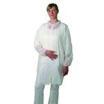 Unigloves Visitor coat, universal size 5134 WEISS